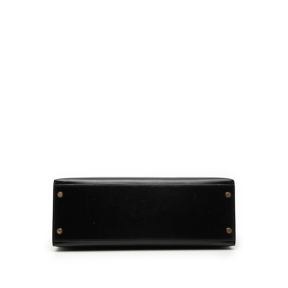 Pre-Loved Hermes Box Calf Kelly Sellier 32 - Picture 3 of 7